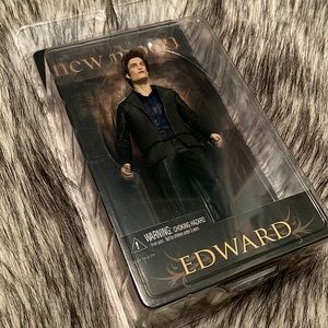 NWT Twilight Saga New Moon Edward Cullen Collectible Doll/Figure